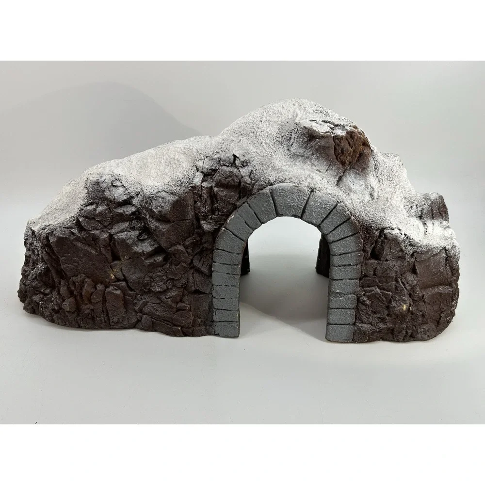 Vintage Dept 56 Snow Village Mountain Train Tunnel 5258-2 Ho Scale Train Tunnel